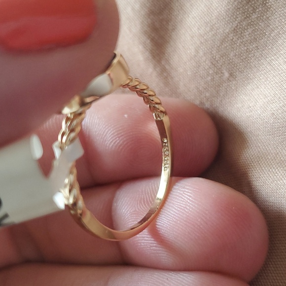 STERLING GOLD TONE DRUZY STONE - Picture 5 of 5